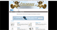 Desktop Screenshot of coloriage.biz