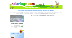 Desktop Screenshot of coloriage.com